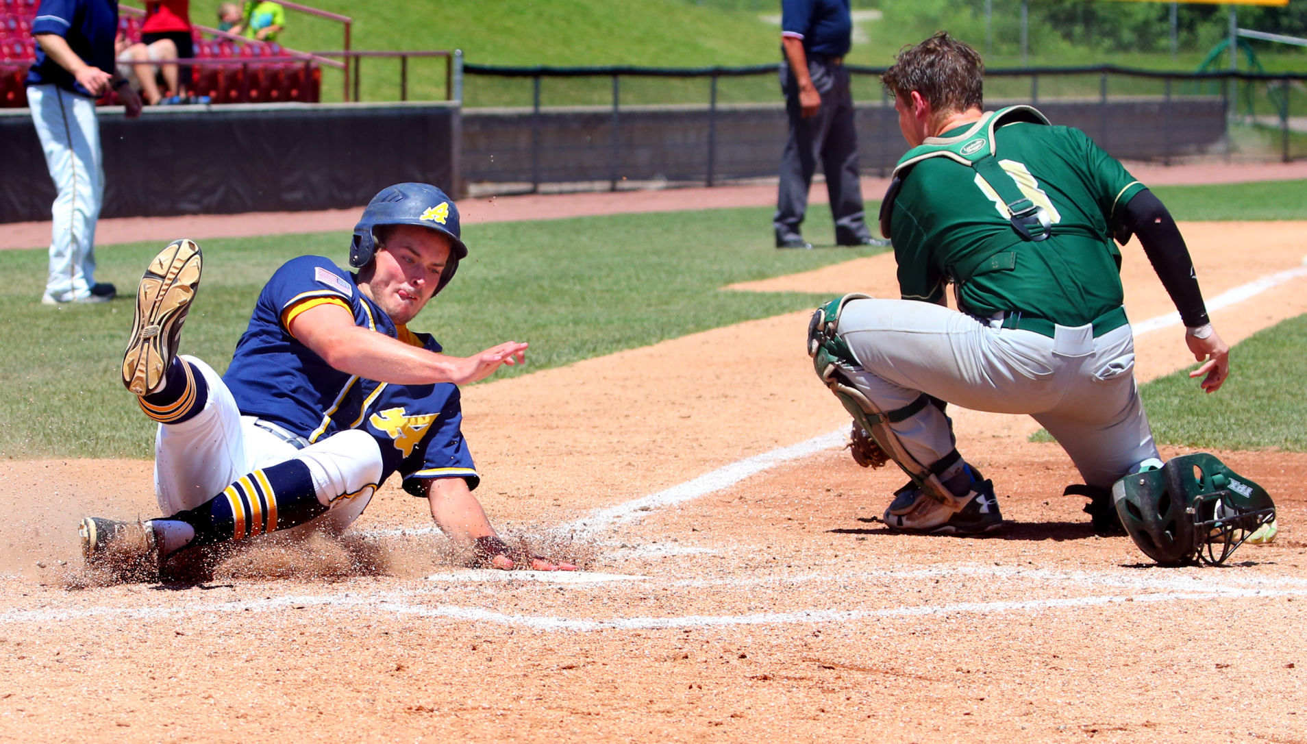 La Crosse Aquinas baseball team Division 3 state champs